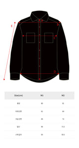 Mwoong Familia My Life Work Shirts(BLACK)