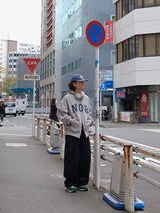 NOB パッチコットンフーディ ジップアップ NOB