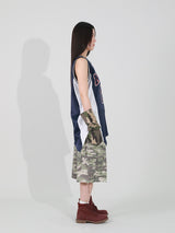 チームNYXバスケットボールスリーブレス (NAVY)