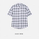 [S/S] デイチェックハーフシャツ(2color)
