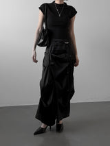 Softneck drop short-sleeve tee