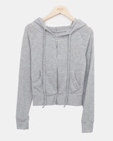 Duan Soft Wool Hoodie Zip-Up
