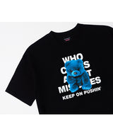 OC ラフベアW Tシャツ (ブラック)