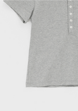 [MADE] Melvin Henry-Neck Collar Short Sleeve T-shirt