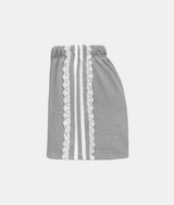 Lace Stripe Sporty Shorts