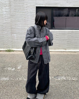[ORIGINAL] Spicy Bijo Oversized Roll-Up Denim Pants