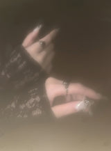 Rumania Surgical Steel Vintage Ring