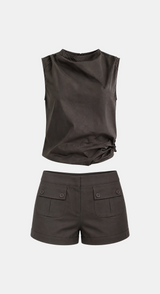 Nessa Tailored Blouse & Pants Set