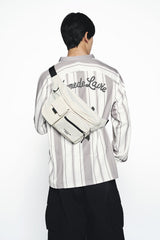 25SS リップストップトラベルウエストバッグ アイボリー