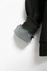 trimming fur hood zip-up(2colors)