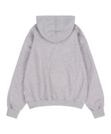 FY STANDARD HOOD ZIP-UP (MELANGE GRAY)_F24ZA963