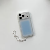 [반투명] blue syrup case