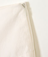 BALLOON MINI SKIRT WHITE