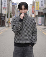 (UNISEX) 2Way Finger Hole Fleece Top