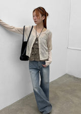 [MADE] Shayden Round Linen Knit Cardigan