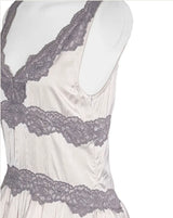 [ limited quantity / ♡made♡ ] enthea antique satin & lace short ops