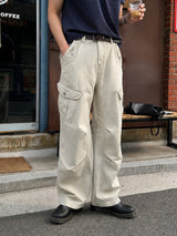 LMN Vintage Double Cargo Wide Pants (3 colors)
