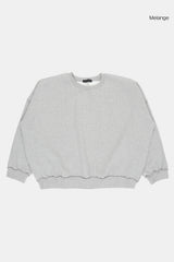 Plain overlock fleece over sweatshirt