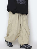 Cotton Balloon Wide Pants