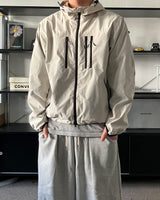 OR multi zipper windbreaker