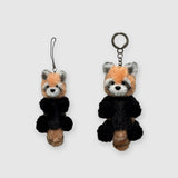 [made] red panda keyring s size