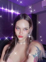 Neon Star Earrings