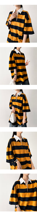 ベトボクシーフィットカラーリングショートスリーブTシャツ