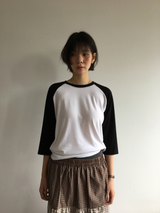 コージー ラグラン スリーブレス Tシャツ (7color)