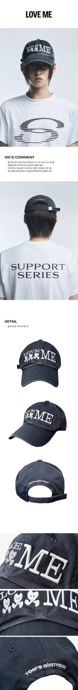 ラブミーウォッシングボールキャップ NAVY