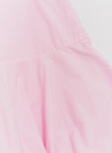 Balloon-fit Cotton Mini Skirt Barbie pink