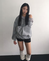 Stud folding strap shorts