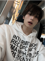 cosyharuトリミングフードTシャツ