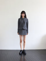 CLASSIC ROUND JACKET (GREY)