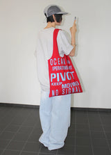 BOLD TYPO SWEAT BAG