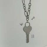 MADE love key necklace