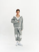Fluffy Jogger Pants (Grey)