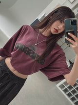 ファービーピンタックデニムストリングパンツ