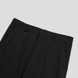 Lips Stripe Bootcut Slacks
