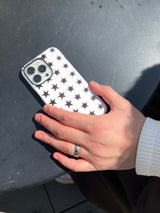 [WHITE] BLACK STARRR Tuff Bumper Case / TREEFORFIVE345