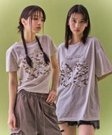 [NF] ワッペン 08 Tシャツ_(MELANGE IVORY)_F24QB295