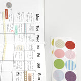 oab pattern sticker pack circle