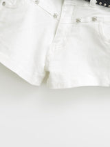 Rivia Stud Belt Shorts