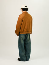 TIE Suede Crop Jacket