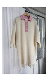 POT fringe half knit (2C)