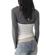 Dono Velvet Halter Tank
