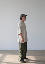  THIN WIDE CARGO PANTS 