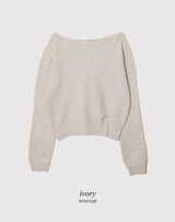 #Sexy One Shoulder Button Knit (3color)
