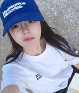 MM MY MEMORIES ウォッシュドキャップ (BLUE)