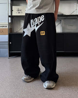 RT D-チップワイドスウェットパンツ