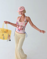 Pastel Bootcut Training Long Pants